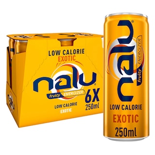 Nalu | Boisson énergétique | Fruity energizer | Canette 