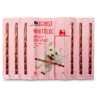 Delhaize | Hondensnacks | Sticks | Small | Mix vlees 