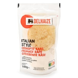 Delhaize | Italian Style geraspt kaas 100 gr