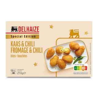 Delhaize | Chili | Cheese | Bites 210 gr