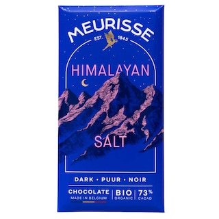 Meurisse | Pure Chocolade | Roze Himalayazout| fairtrade | Bio 