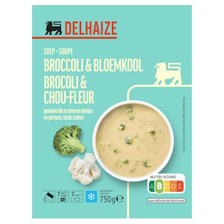 Delhaize | Soep | Broccoli | Bloemkool 