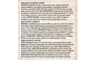 Delhaize | Warm | Tempura garnalen 