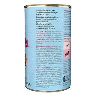 Delhaize | Brokjes honden saus wild 