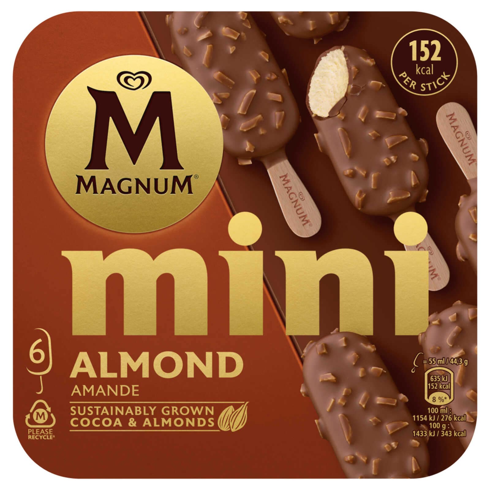 Magnum Mini almond