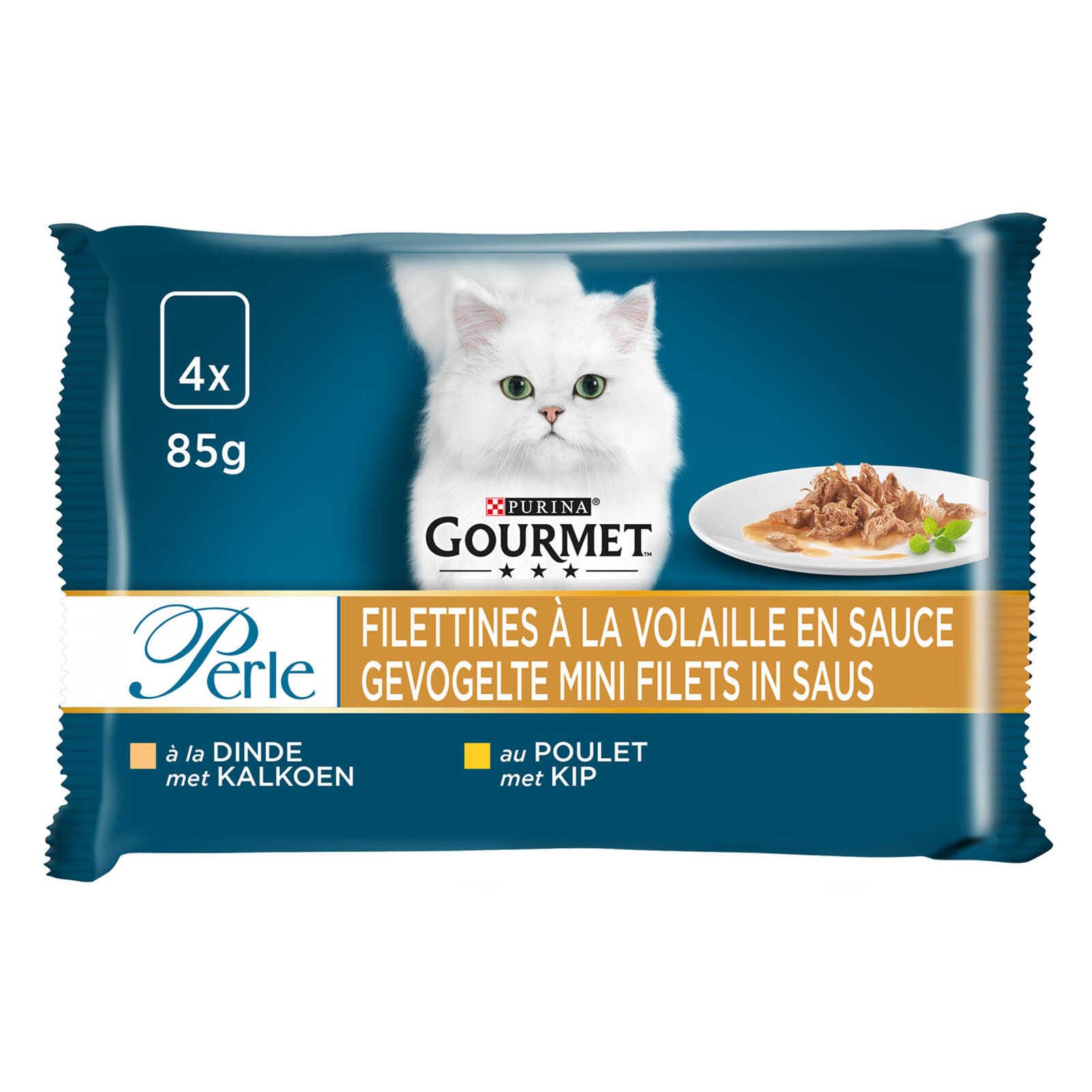 Gourmet Kattenvoeding | Adult | Mini Filets | Mix