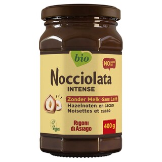 Nocciolata | Smeerpasta | Zonder melk | Vegan | Bio 400 gr