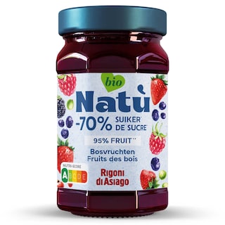 Natù | Fruit à tartiner | Fruits des bois | Bio 