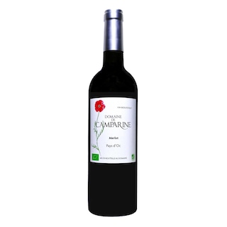 Domaine De Camparine | Pays d'Oc | Merlot | Bio | 2022 75 cl