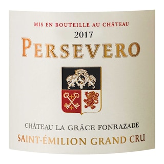 Chateau La Grace Fonrazade | Persevero | Saint-Émilion Grand Cru | Bio | 2019 