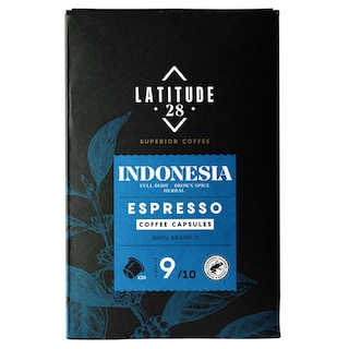 Latitude 28 | Café | Indonesia | Capsules 20 x 5 gr