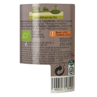 Delhaize | Bio | Vinaigre | Balsamique | Modena | Bio 