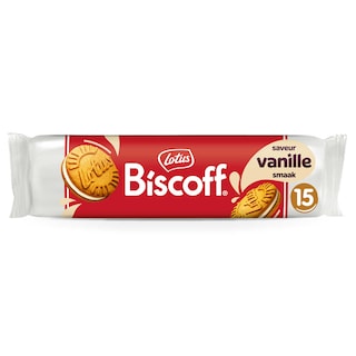 Lotus | Biscoff | Spéculoos | Fourré | Saveur vanille 