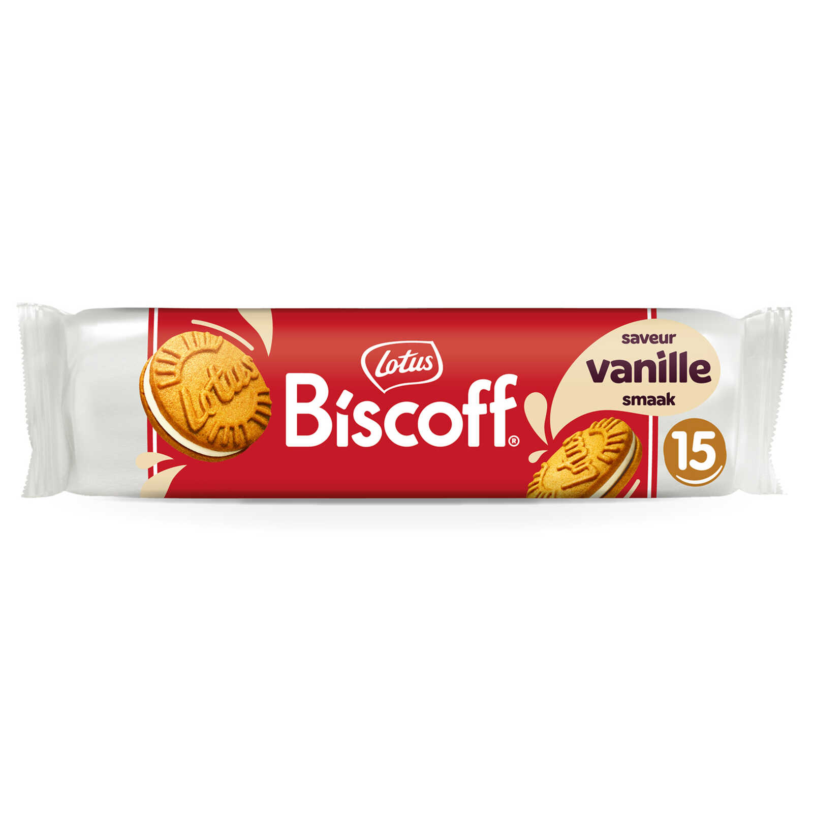 Lotus | Biscoff | Speculoos | Gevuld |Vanillesmaak | 150 gr | Delhaize