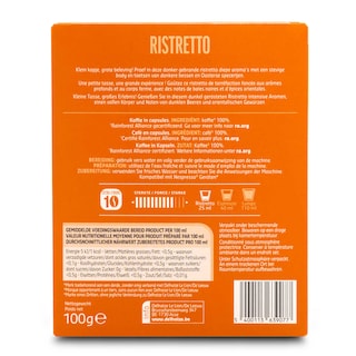 Delhaize | Café | Ristretto 10 | Caps 