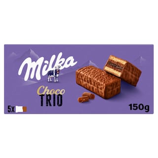 Milka | Cakes | Choco Trio | Chocolade 