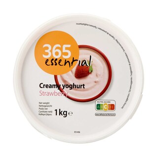 Delhaize | Yoghurt | Vol | Aardbei 1 kg