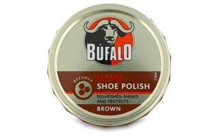 Bufalo | Cirage en crème | Classic | Cire d'abeille | Brun 