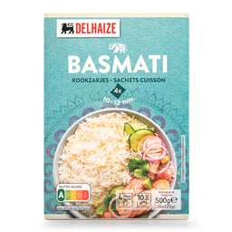 Delhaize | Riz | Basmati 4 x 125 gr