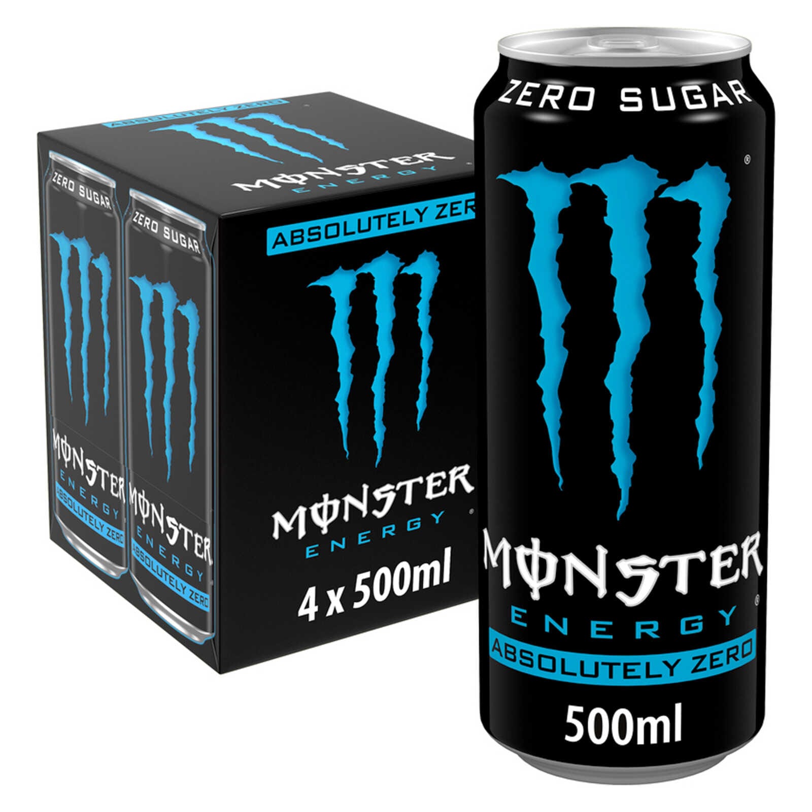 Monster Energy Energiedrank | Zonder suiker | Blik