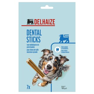 Delhaize | Snacks chien | Hygiène buccale | Medium 180 gr