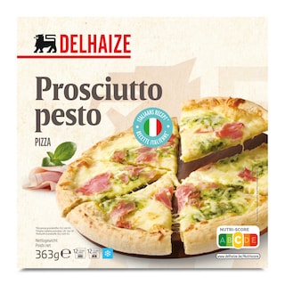 Delhaize | Pizza | Ham | Pesto 