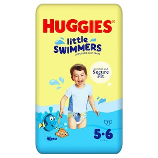 Huggies | Little Swimmers | Culottes de natation | Jetables | Taille 5-6 