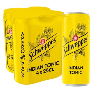 Schweppes | Indian tonic | Regular 4 x 25 cl