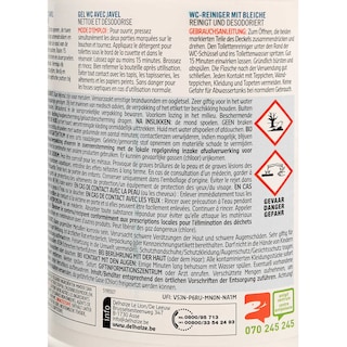 Delhaize | Gel  WC | Javel 1 l