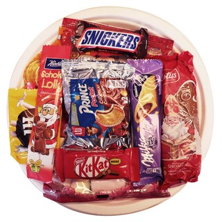 Candy Pack | Bonbons | Assiettes assortiment St-Nicolas 