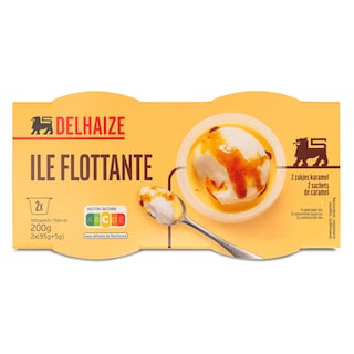 Delhaize | Dessert | Ile flottante 2 x 100 gr