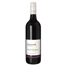 Edenvine | 0 % | alcoholvrije wijn | Cabernet Sauvignon | Rood 75 cl