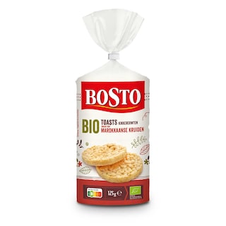 Bosto | Toast | Kikkererwten | Marokkaanse kruiden | Bio 