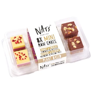 Nats | Raw cakes | Glutenvrij | Mini | 8st 
