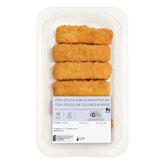 Delhaize | Fish sticks | Alaska pollak 