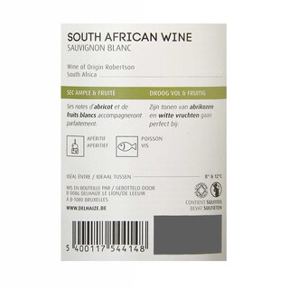 Afrique du Sud - Zuid-Afrika | Robertson | Sauvignon Rsa | Blanc 