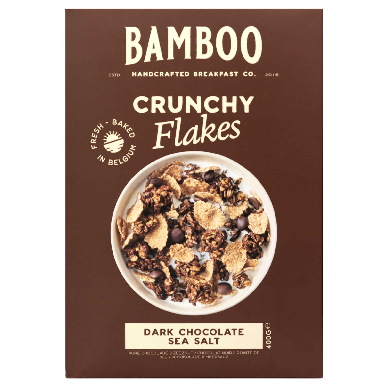Bamboo Goodness Crunchy flakes | Chocolade