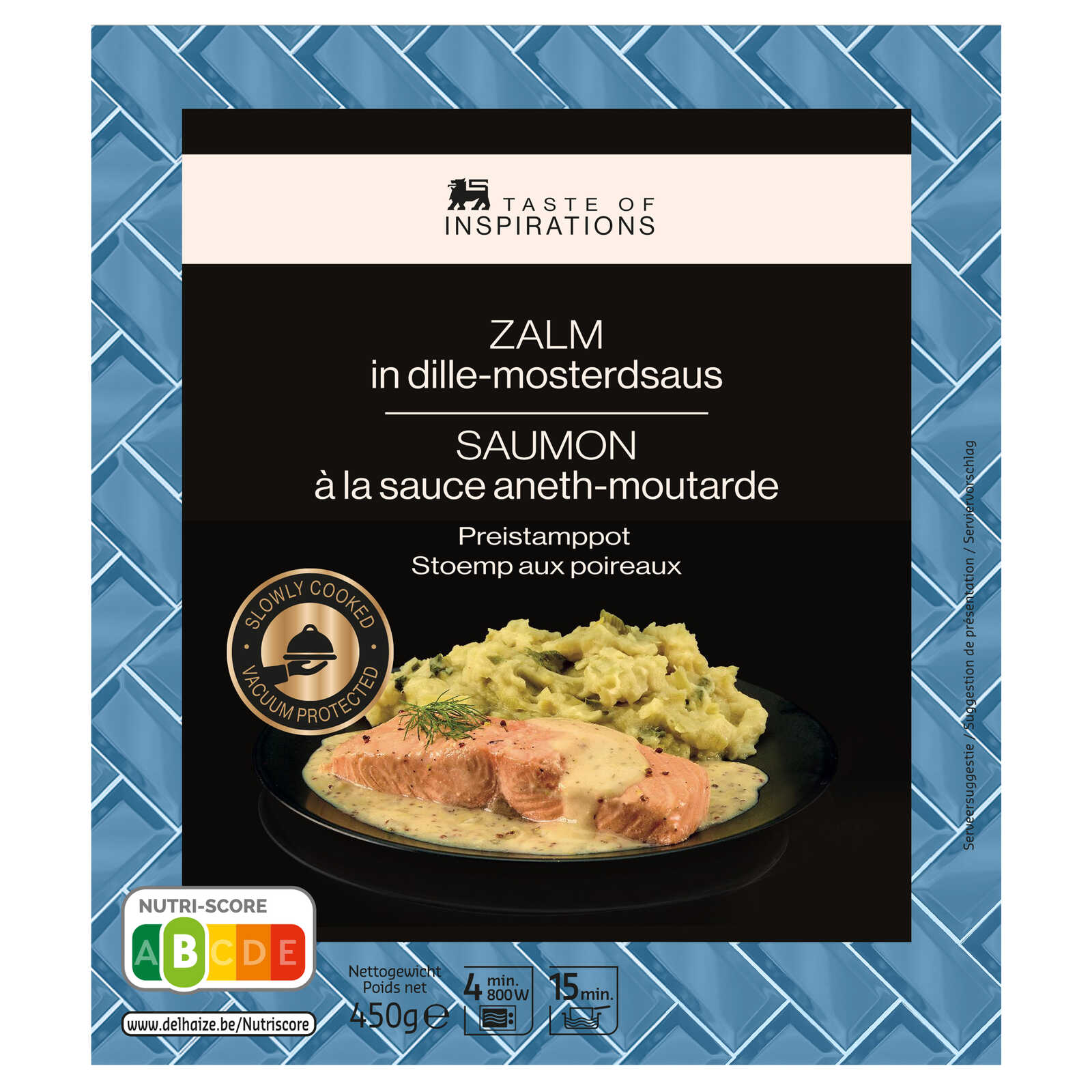 Taste of Inspirations Zalm | Atlantische | Dille moster