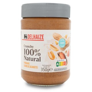 Delhaize | Pindakaas | Crunch | 100% 350 gr