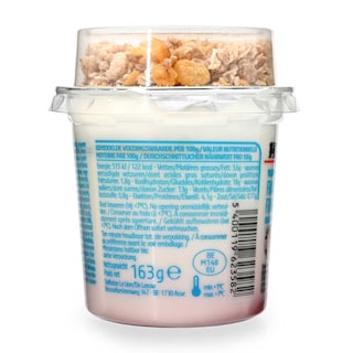 Delhaize | Yoghurt | Framboos | Granen 163 gr