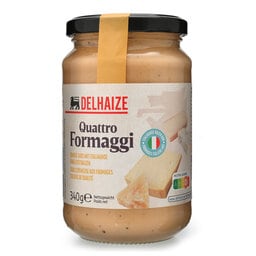 Delhaize | Sauzen | Vier kaas 340 gr
