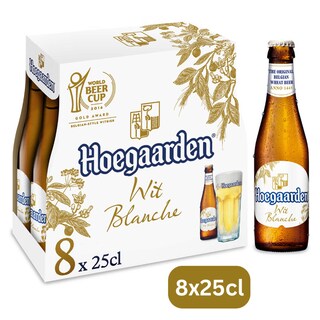 Hoegaarden | Witbier | 4,9% alc | Fles 8 x 25 cl