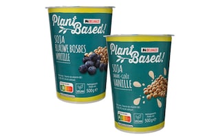 Delhaize | Plant-based | Yaourt végétal | à base de soja | Mix 