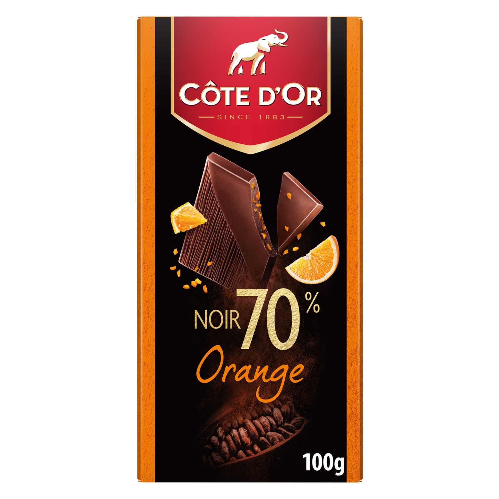 Côte d'Or Chocolade | Pure Chocolade | Orange | 70%