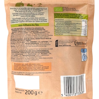 Delhaize | Bio | Noten | Mix | Geroosterd | Bio 200 gr