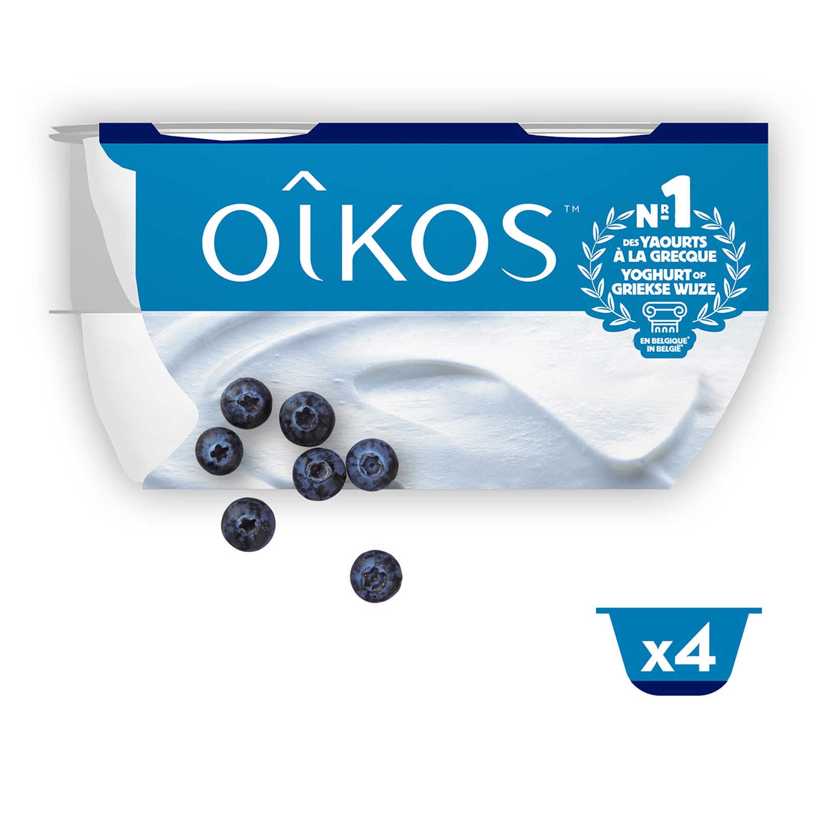 Oikos Yoghurt | Bosbes | Vol | Griekse wijze