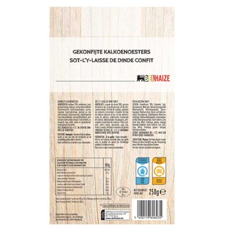 Delhaize | oesters | Kalkoen | Geconfijt 250 gr