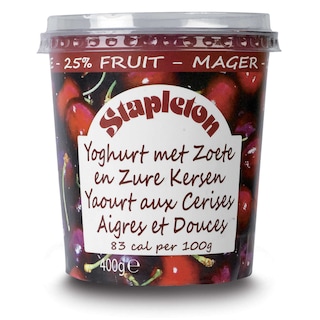 Stapleton | Yaourt | Maigre | Cerises aigres & douces 