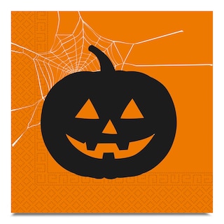 * | Serviettes Citrouille Halloween 
