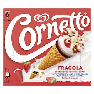 Cornetto | Aardbei 
